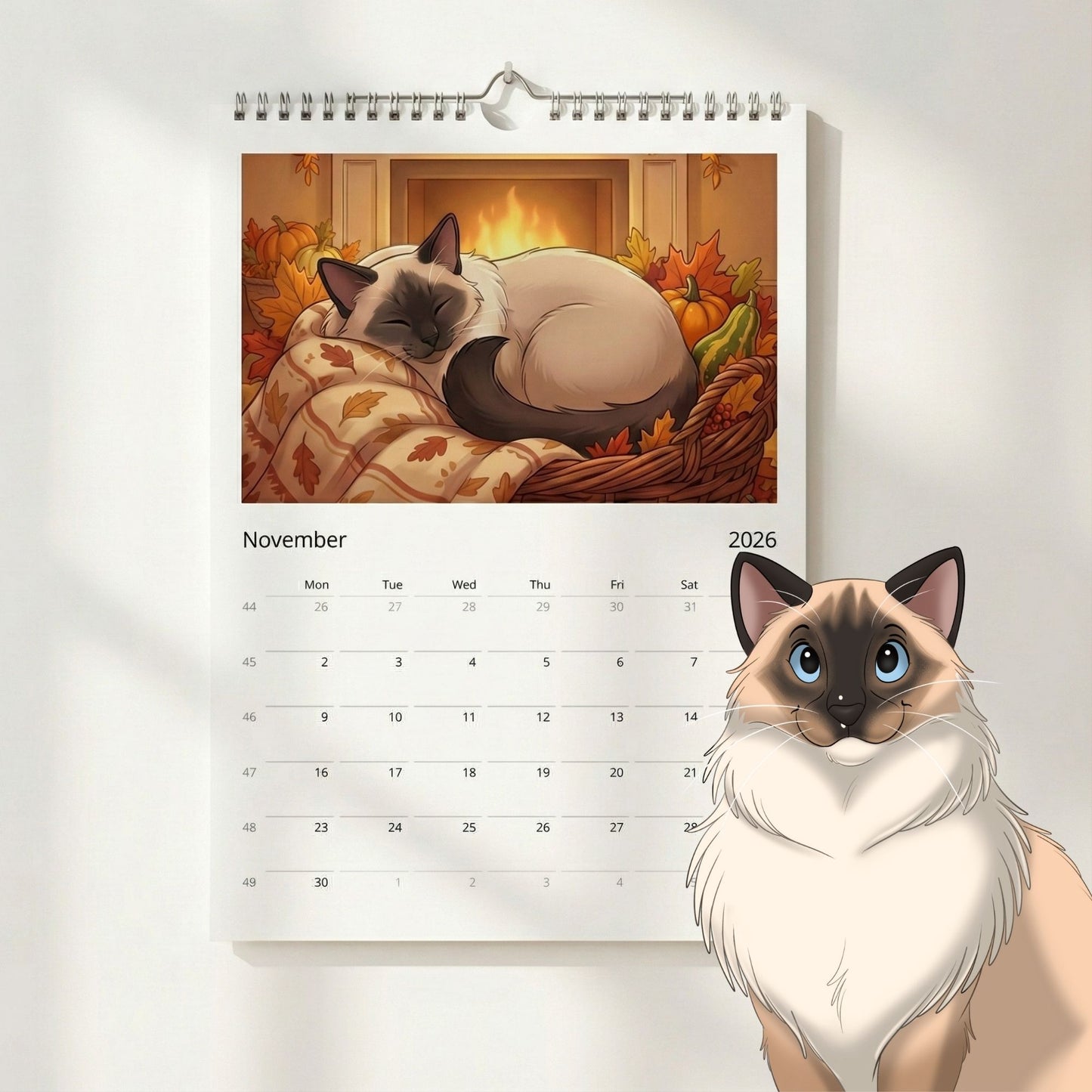 PixArt 2026 Calendar