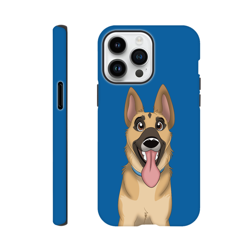 Phone Cover | Custom Hand-Drawn Cartoon Pet Portrait