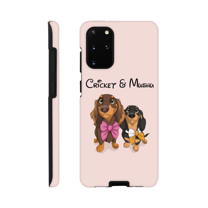 Phone Cover | Custom Hand-Drawn Cartoon Pet Portrait