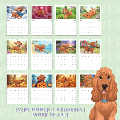 PixArt 2026 Calendar