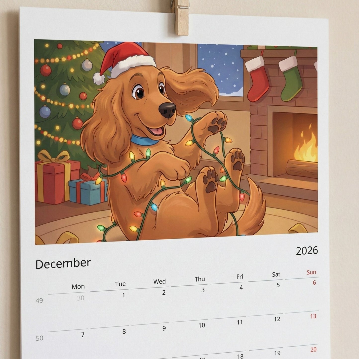 PixArt 2026 Calendar