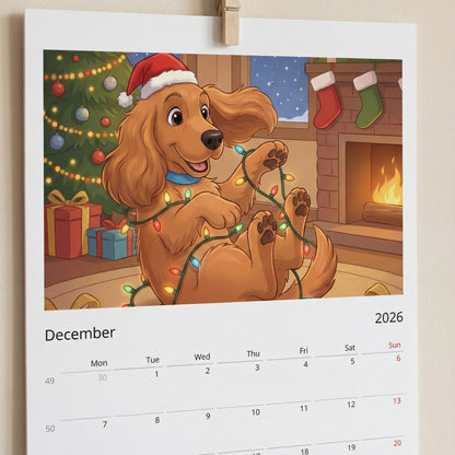 PixArt 2026 Calendar