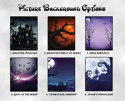 Halloween Custom Hand-Drawn Cartoon Pet Portrait